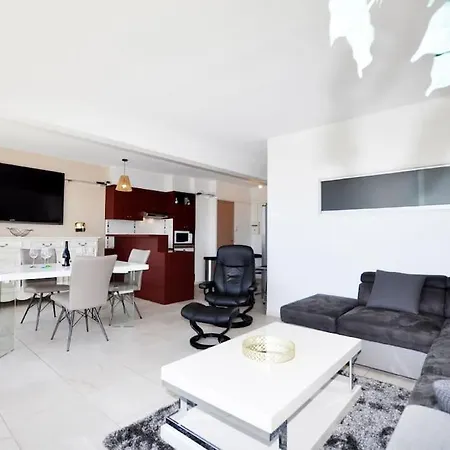 Oasis Renovee, Plage, 2 Parkings, Wifi Au Barcares 아파트 *